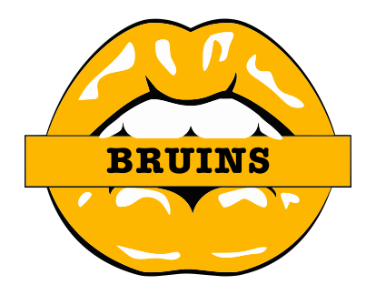 Boston Bruins Lips Logo iron on paper